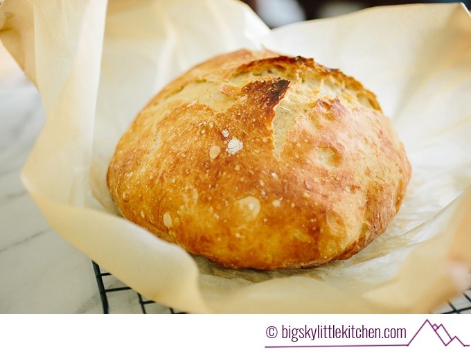 Easy Dutch Oven Bread Recipe • The View from Great Island