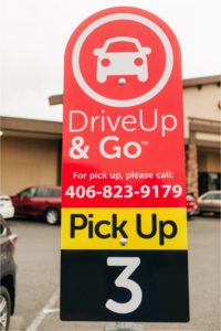 Grocery Pickup - Albertsons Drive Up & Go - Big Sky, Little Kitchen