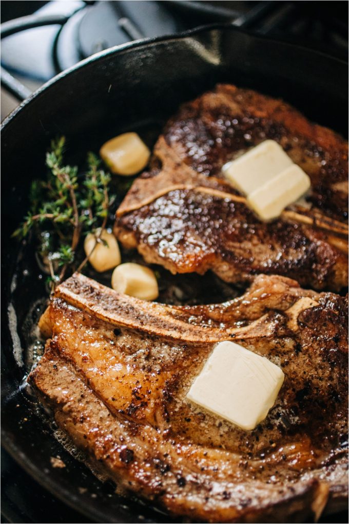 Cast-iron Seared Steak
